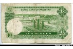 41677 - 10 Rupees M.Ali Jinnah & Jardin