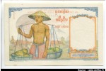 56252 - 1 PIASTRE Polychrome Rouge
