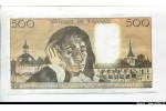 58709 - 500 FRANCS PASCAL - Type 1968