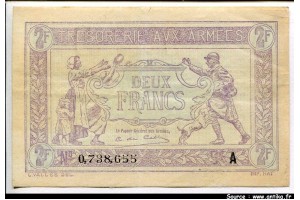 64184 - 2 FRANCS