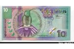 66212 - 10 Gulden Fleurs & Oiseau     *    *