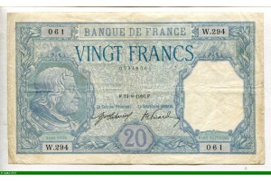 75992 - 20 FRANCS BAYARD - Type1916