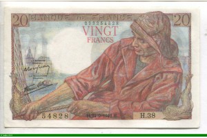 76001 - 20 FRANCS PECHEUR - Type 1942