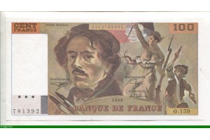 76069 - 100 FRANCS DELACROIX - Type 1978 
