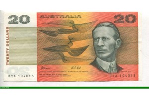 76252 - 20 Dollars Kingsford Smith & Hargrave