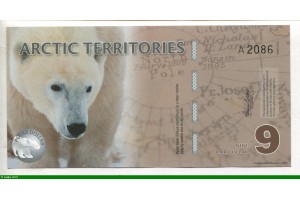 76293 - 9 Polar Dollar Ours Polaire & Explorateur