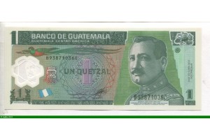 76757 - 1 Quetzal Jose Maria Orellana, Président du Guatemala  *    *