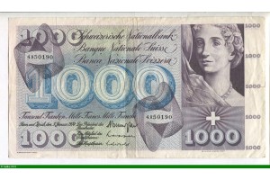 77153 - 1000 Francs Femme & Allégorie danse macabre