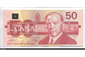 79359 - 50 Dollars William Lyon MacKenzie King & Harfang des neiges