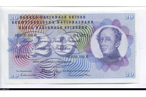 79880 - 20 Francs Général Gullaume -Henri Dufour   PROMO