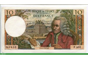 80121 - 10 FRANCS VOLTAIRE - Type 1963