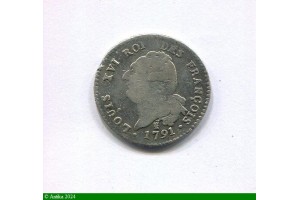 81111 - 30 SOLS FRANCOIS, An 3 à 5  LOUIS XVI
