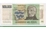 81723 - 500 000 Pesos Général San Martin