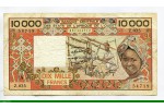 82908 - 10000 FRANCS Tissage Artisanal