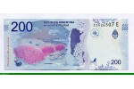 83012 - 200 Pesos Baleine australe & Fleur    *     *