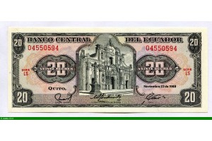 83276 - 20 Sucres Banque Centrale    *       *