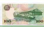 83563 - 100 Maloti  Roi Moshoeshoe II Guerrier    PROMO