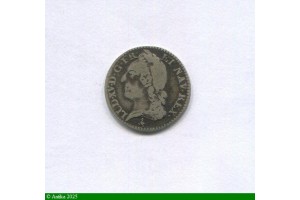85291 - 1/10 ème d'écu à  la vieille tête