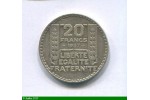 85455 - 20 FRANCS  TURIN Argent