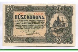 85540 - 20 Korona Église Mátyás
