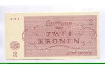 85705 - 2 Kronen Ghetto de Théreisienstadt Occupation Allemande