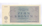 85707 - 10 Kronen Ghetto de Théreisienstadt Occupation Allemande