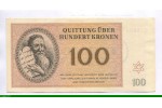 85710 - 100 Kronen Ghetto de Théreisienstadt Occupation Allemande
