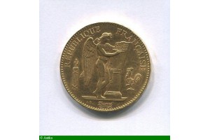 86146 - 100 FRANCS OR  GENIE