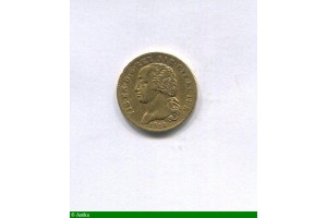 86180 - 20 LIRE SARDAIGNE VICTOR-EMMANUEL Ier   6,43 gr