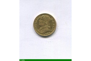 86195 - 20 LIRE PIE IX    Rome  6,45 gr