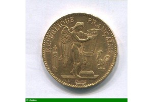 86361 - 100 FRANCS OR  GENIE