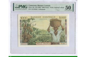 86370 - 1000 FRANCS Récolte du Cacao
