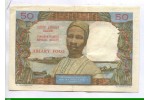 86373 - 50 FRANCS/10 ARIARY Jeune Femme Malgache