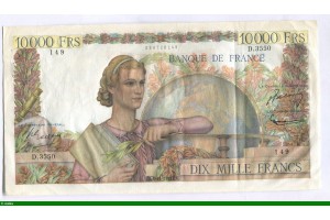86391 - 10 000 FRANCS GENIE Français- Type 1945