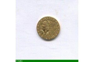 86451 - 2 1/2 DOLLARS  INDIEN 4,17 gr