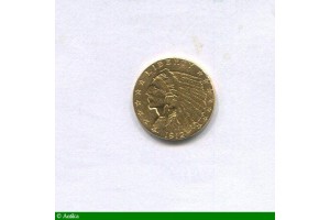 86452 - 2 1/2 DOLLARS  INDIEN 4,17 gr
