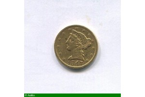 86453 - 5 DOLLARS LIBERTY  8,35 gr