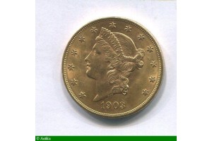 86458 - 20 DOLLARS LIBERTY 33,45 gr