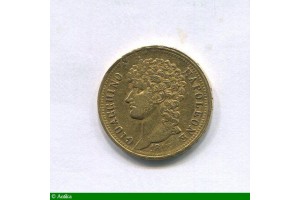 86468 - 40 LIRE JOACHIM MURAT 12,88 gr   Naples   PROMO