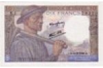 10 FRANCS MINEUR - type 1941 10 FRANCS MINEUR - type 1941