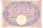 50 FRANCS BLEU & ROSE - Type 1889 50 FRANCS BLEU & ROSE - Type 1889