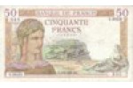 50 FRANCS CERES - Type 1933 modifié 50 FRANCS CERES - Type 1933 modifié