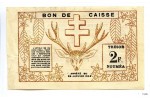 25892 - 2 FRANCS Trésorerie de NOUMEA