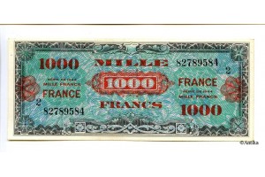 28816 - 1000 FRANCS Verso 