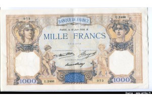 43332 - 1000 FRANCS CERES & MERCURE - Type 1927