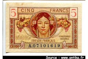 49728 - 5 FRANCS 