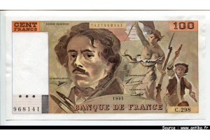 51213 - 100 FRANCS DELACROIX - Type 1978 