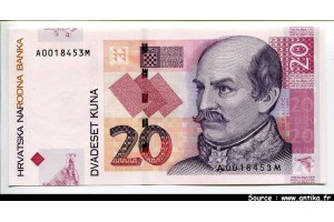 54761 - 20 Kuna J.Jelacic        *   *