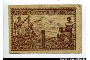 57593 - 1 Franc Papier brun Pêcheurs