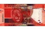 58121 - 50 Rand Nelson Mandela  & Lion    * * * * * *